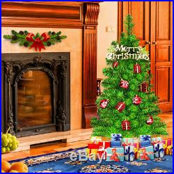 3Ft Artificial PVC Christmas Tree Tabletop Holiday Season Home Decoration Decor
