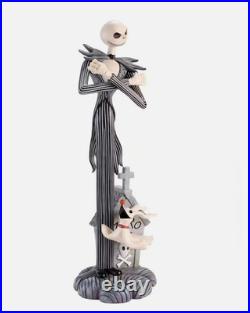 3.5ft Nightmare Before Christmas Jack Skellington & Zero Halloween Porch Greeter