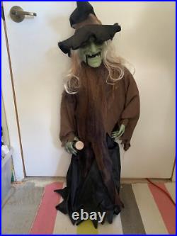 3 FT Halloween Animated singing/movement DANCE Potion Witch PAN ASIAN SEE VIDEO 3 FT Halloween Animated singing/movement DANCE Potion Witch PAN ASIAN SEE VIDEO