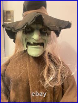 3 FT Halloween Animated singing/movement DANCE Potion Witch PAN ASIAN SEE VIDEO 3 FT Halloween Animated singing/movement DANCE Potion Witch PAN ASIAN SEE VIDEO