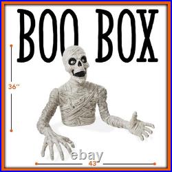 3 Ft. Halloween Groundbreaker Mummy Scary Outdoor Yard Lawn Graveyard Decoration 3 Ft. Halloween Groundbreaker Mummy Scary Outdoor Yard Lawn Graveyard Decoration