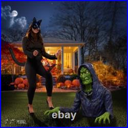 3 Ft. Halloween Groundbreaker Witch Scary Outdoor Yard Lawn Graveyard Decoration 3 Ft. Halloween Groundbreaker Witch Scary Outdoor Yard Lawn Graveyard Decoration