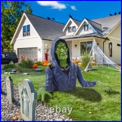 3 Ft. Halloween Groundbreaker Witch Scary Outdoor Yard Lawn Graveyard Decoration 3 Ft. Halloween Groundbreaker Witch Scary Outdoor Yard Lawn Graveyard Decoration