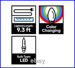 3 GE Color Effects 8-Marker Color Changing Christmas Light Bulb Pathway Markers