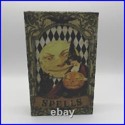 3 Halloween Witch's Handbook Spells & Potions Retro Style Faux Books Stash Boxes