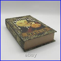 3 Halloween Witch's Handbook Spells & Potions Retro Style Faux Books Stash Boxes