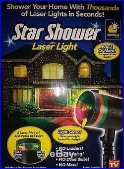 3 PACK Star Shower Laser Light AS SEEN ON TV Christmas Decor Indoor Outdoor