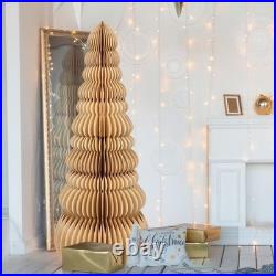 3 Pcs Honeycomb Christmas Tree Set 4ft 3ft 2ft Paper Decorations 3 Pcs Honeycomb Christmas Tree Set 4ft 3ft 2ft Paper Decorations