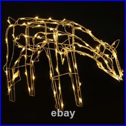 3 Piece Christmas Light Display Reindeers 229 LEDs