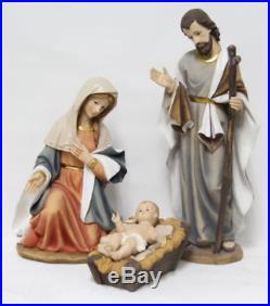 3 Piece Nativity Figurine Set Christmas Decor Outdoor Yard Decoration Home Jesus