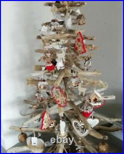 3ft Driftwood Christmas Tree, Plastic Free, Packable, 100% Natural Xmas