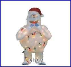 3ft Lighted Rudolph Movie Bumble Sculpture Outdoor Christmas Yard Decor