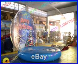 3m, 4m or 5m Giant Inflatable Christmas Snow Globe Bubble Tent with Air Pump Free