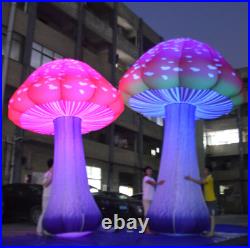 3m Full Printing Colored Giant Inflatable Mushroom for Theme Park, Event