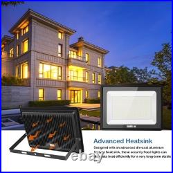 400W LED Flood Lights Outdoor 2 Pack, IP66 Waterproof, 6000K Daylight White S