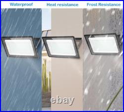400W LED Flood Lights Outdoor 2 Pack, IP66 Waterproof, 6000K Daylight White S