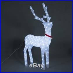 40 Acrylic LED Lit Christmas Holiday Decorative Light Deer Reindeer Decoration