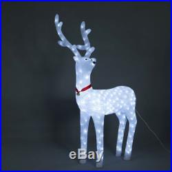 40 Acrylic LED Lit Christmas Holiday Decorative Light Deer Reindeer Decoration