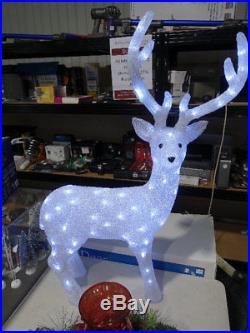 40 Indoor Outdoor Deer Reindeer with 96 LED Lights Christmas Xmas Decoration #N