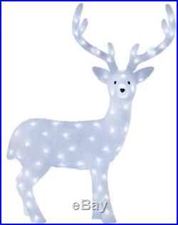 40 Indoor Outdoor Deer Reindeer with 96 LED Lights Christmas Xmas Decoration #N