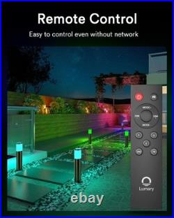 40%off Lumary 6 Smart Pathway Lights 2100LM, RGBAI/Cool/Warm White, Aluminum