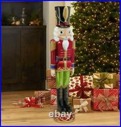 42 Inch (3.5ft) Classic Wood Look Christmas Nutcracker