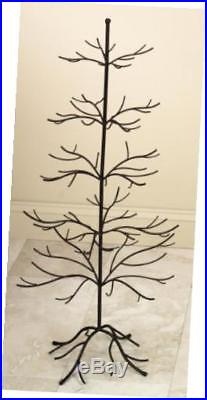 42 brown natural metal tree ornament display