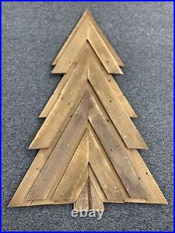 46 Inch Rustic Wooden Christmas Tree