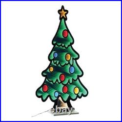 47 TREE With ORNAMENTS INFINITY LIGHT 24