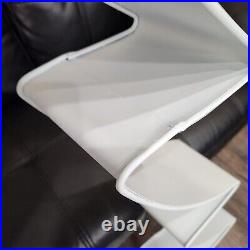 48 Huge White Metal Christmas Tree Cookie Cutter Style Giant Wall Hanger Decor