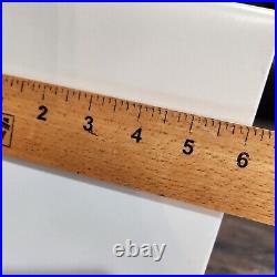 48 Huge White Metal Christmas Tree Cookie Cutter Style Giant Wall Hanger Decor