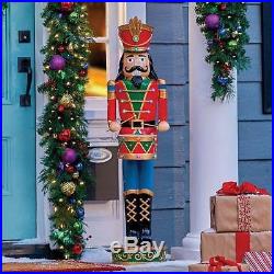 48 Lighted Musical Nutcracker Soldier Statue Outdoor Christmas Holiday Decor