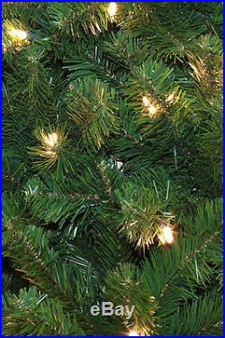 4.5′ Arctic Spruce Artificial Christmas Tree with Clear LED Lights