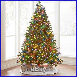 4.5′ Full MULTI Color LED Lights World’s Best Prelit Noble Fir Christmas Tree
