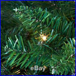 4.5' Full Tiffany Tree Clear Lights holiday artificial christmas Xmas green tree