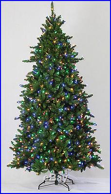 4.5' Regency Spruce Artificial Christmas Tree with Multi-Color LED Lights