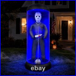 4.8 FT Halloween Inflatables Outdoor Haunted House Toss Game Yard Decor Light