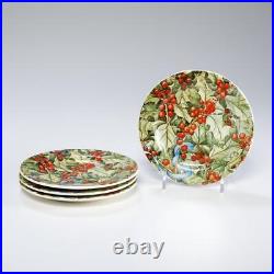 4 Faiencerie De Gien France Le Houx Bread Butter Appetizer Hor Dourves Plates 5