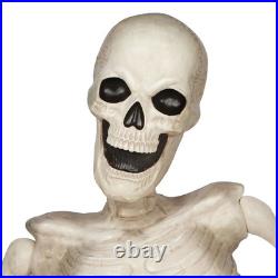 4 Ft. Halloween Groundbreaker Skeleton, Giant Scary Outdoor Yard Decoration