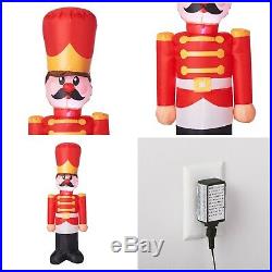 4 Ft Outdoor Christmas Lighted Toy Soldier Airblown Yard Inflatable Decoration