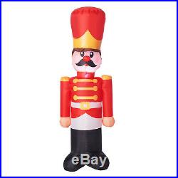 4 Ft Outdoor Christmas Lighted Toy Soldier Airblown Yard Inflatable Decoration