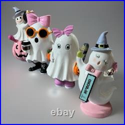 4 Ghosts Summerween Candy Coffee Pumpkin Pink Pastry Decor