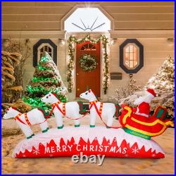 4 Inflatable Christmas Decorations Outdoor Garden Courtyard Decoration Large Sno