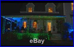 4 Pack LED Laser Christmas Holiday Decor Lights No Install Needed