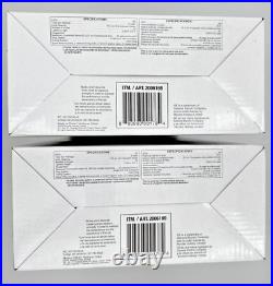 (4) Sets Of Ge Twinkling Ice Crystal Icicle, 100 Led/20 Count, Nisb