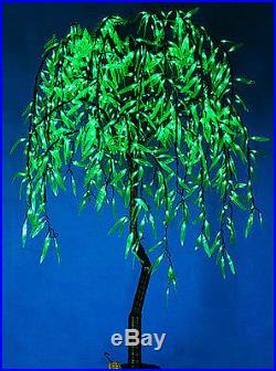 4ft LED Willow Tree Light Outdoor Christmas Light Holiday Lamp 288pcs LEDs Green