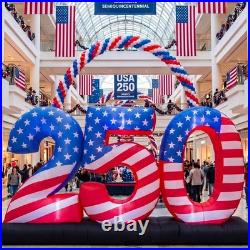 4th of July Inflatable 250th Anniversary LED Blow Up Yard Decor 4th of July Inflatable 250th Anniversary LED Blow Up Yard Decor