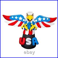 4th of July Inflatable 6ft USA Screaming Eagle Fourth of SCREAMING EAGLE