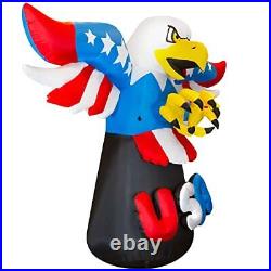 4th of July Inflatable 6ft USA Screaming Eagle Fourth of SCREAMING EAGLE