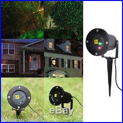4x Garden Laser Light Dynamic Outdoor Projector Lawn Christmas LED Lighting US